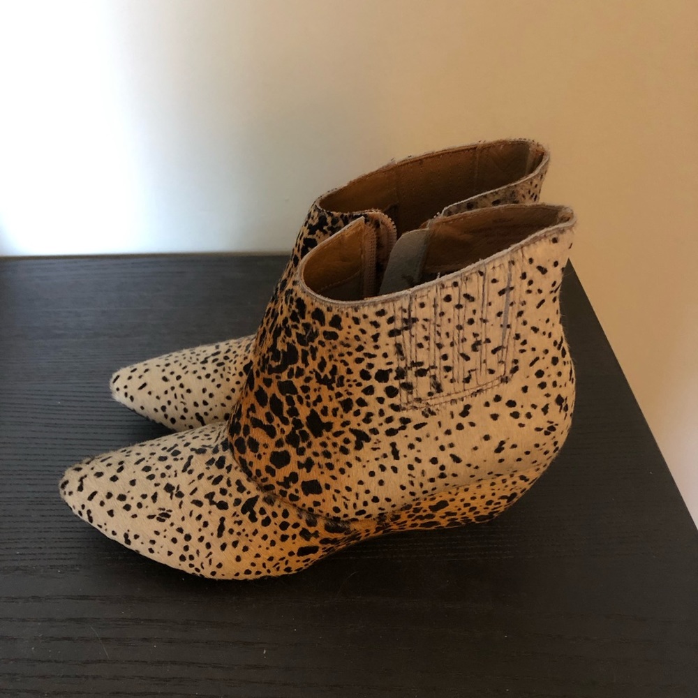 Matisse Nugent Cheetah Print Booties